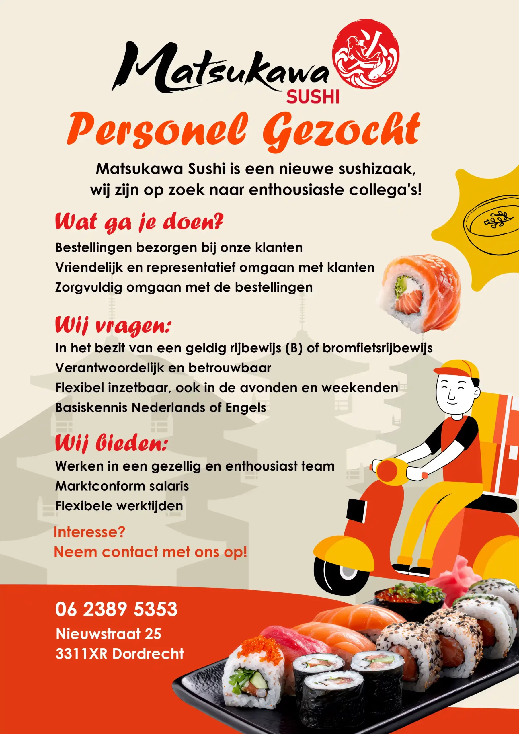 A4 personel gezocht